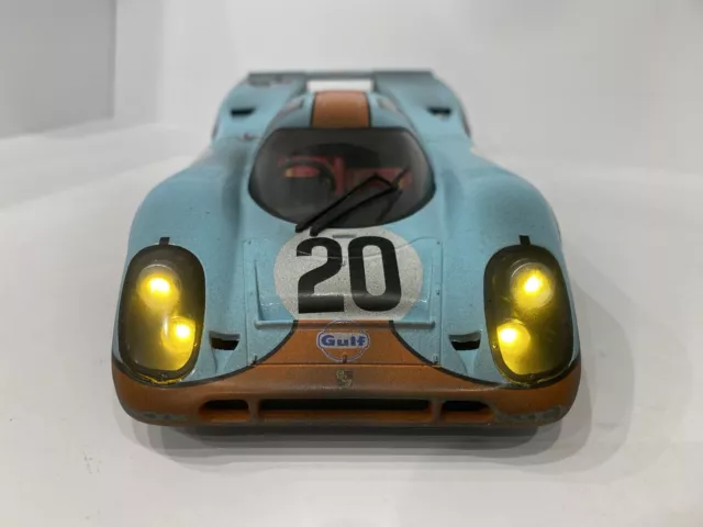 1/18 - 1970 Porsche 917K #20 Finish Line - Le Mans- W/Lights- Cmr