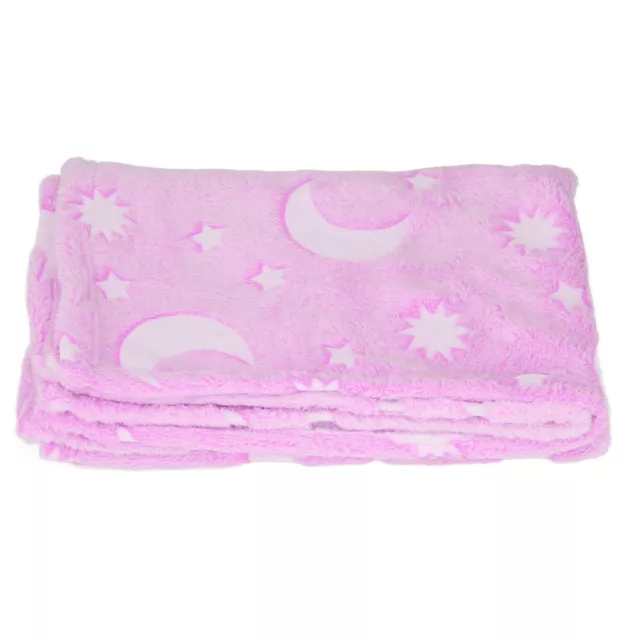 Glow In The Dark Blanket Double Side Flannel Odorless Luminous Blanket