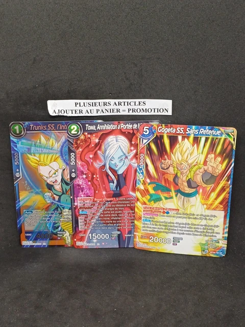 CARTE DRAGON BALL Super Card Game BT23-140 GDR france-FR