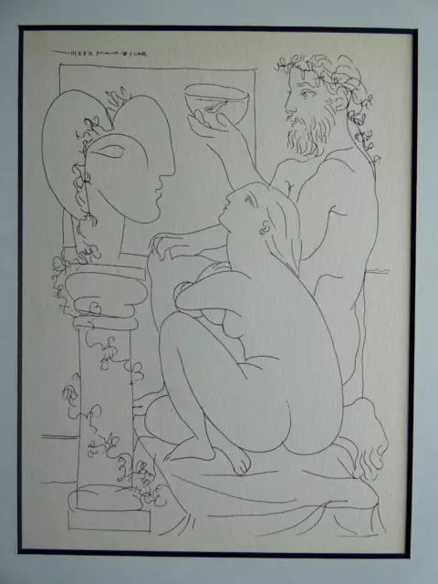 Pablo PICASSO (1881-1973) - Suite Vollard, Litografía 1956