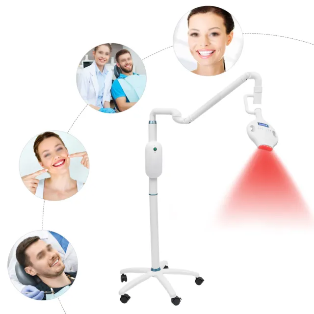 Máquina blanqueadora dental lámpara LED fría acelerador de blanqueamiento 3 colores