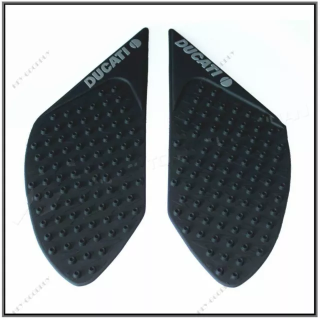 Tank Traction Side Pad Gas Fuel Knee Grip Decal For DUCATI DIAVEL 1200 12 - 16