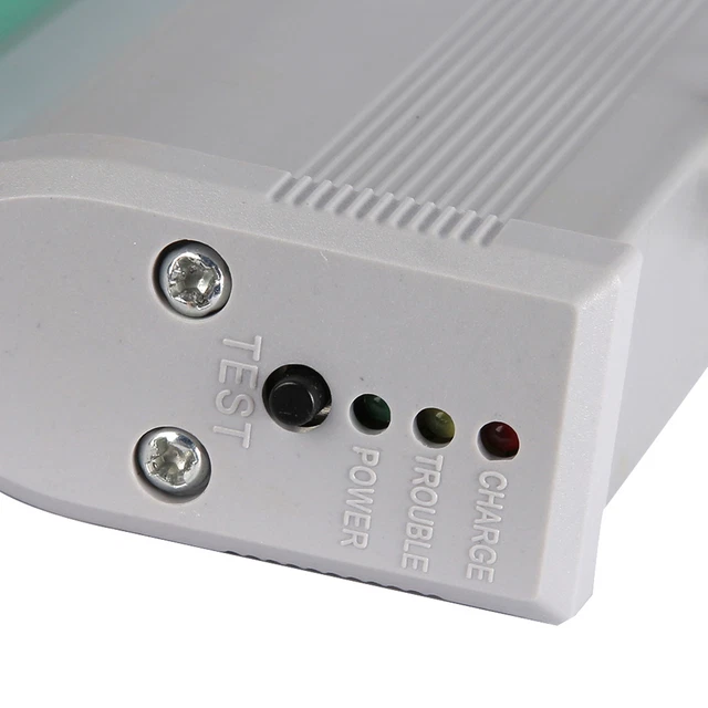110 220V Acrylique 3W Exit Sign Light Safety 12 LEDs Lampe Témoin 'urgence