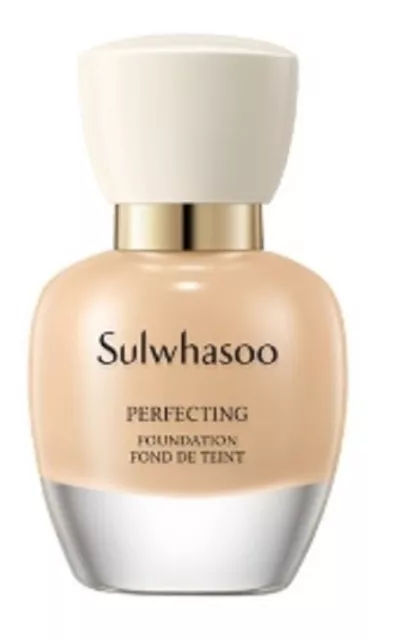 Sulwhasoo Perfecting Foundation Spf17 PA+ 35ml Beige color Anti Aging Whitening