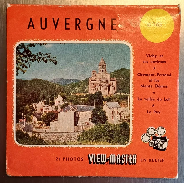 View Master   Auvergne  C  165  F    In Francese