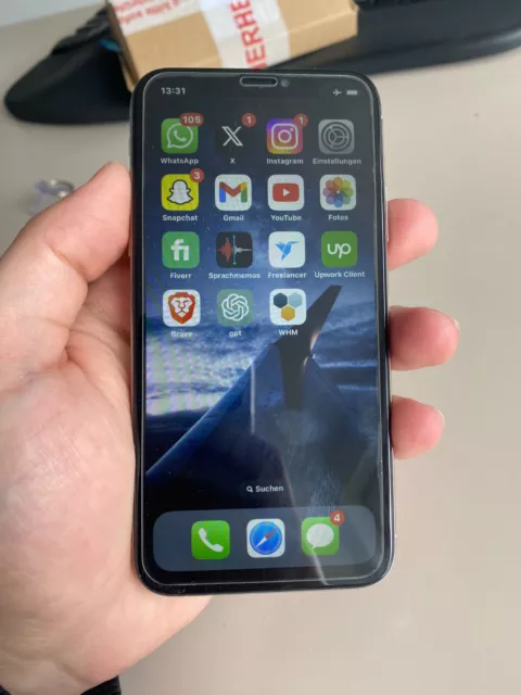 Apple iPhone XS - 64 GB - Silber