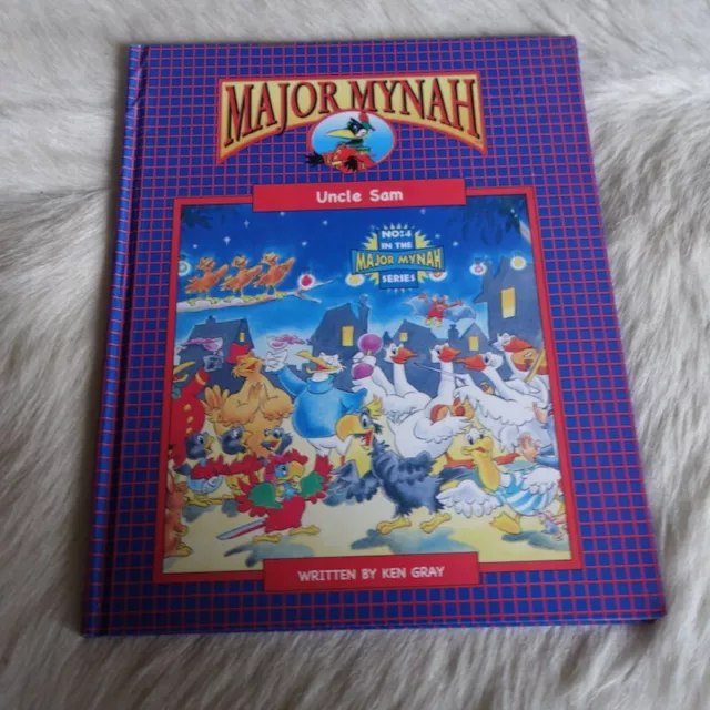 KEN GRAY Major Mynah Uncle Sam 1999 VINTAGE Chicken Book VINTAGE Goose Book A4