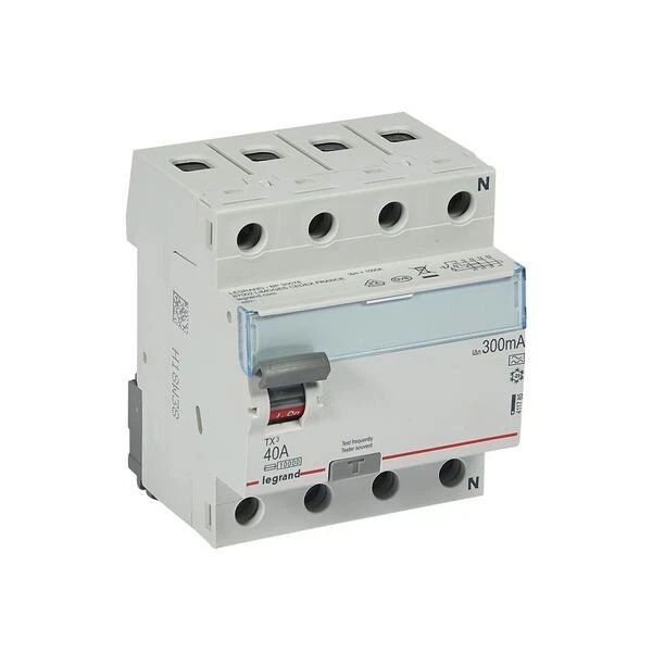 Legrand 411785 FI-Schutzschalter TX3 40/0, 3A 4polig