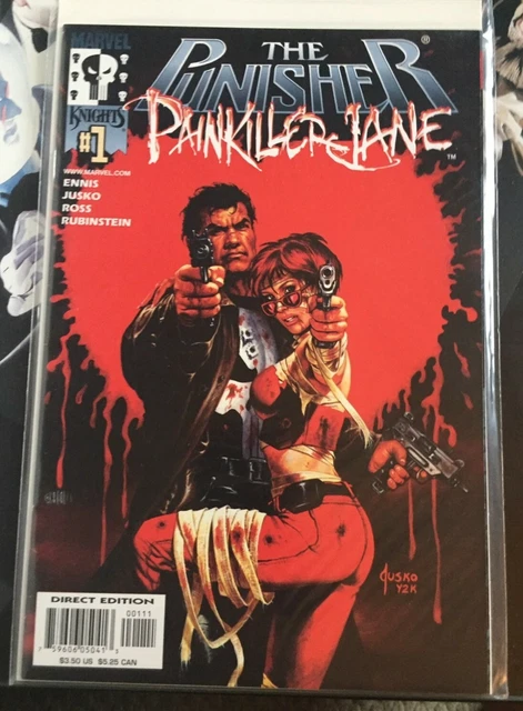 The Punisher & Painkiller Jane #1 2001 Marvel Comics Marvel Knights