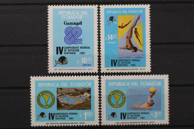 Ecuador, MiNr. 1932-1935, postfrisch / MNH - 649772