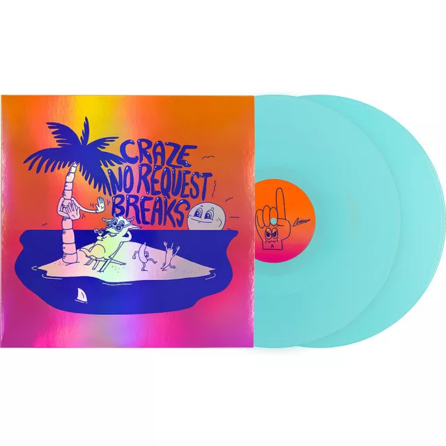 Serato - Craze No Request Breaks Control Vinyl Sky Blue