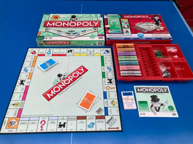 Jeu de société Monopoly Standard Edition Française HASBRO TBE complet N°9