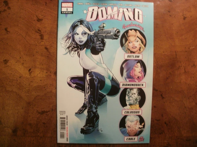 N-Mint MARVEL Comic: DOMINO ANNUAL #1 (Vol 3) Outlaw Diamondback Colossus Cable