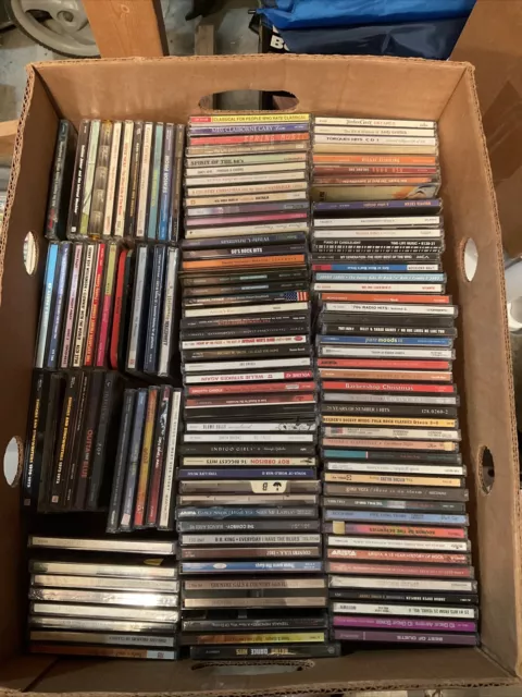 Huge (136) CD Lot Country, Rock N’ Roll, Alternative Mixed Lot Collection