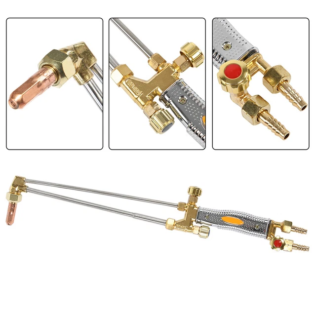 OXYGEN ACETYLENE GAS Injector Type Cutting Torch Metalworking Hand Tool
