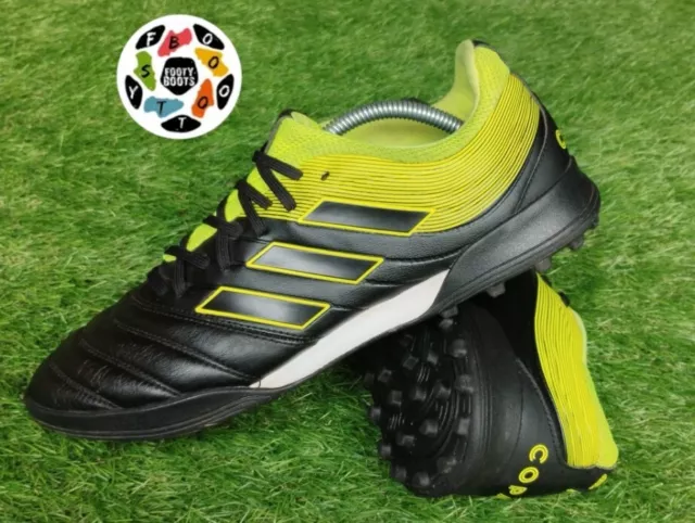 Adidas Copa 19.3 TF Astroturf Trainers Football Boots Size 9 Black Ref:J112