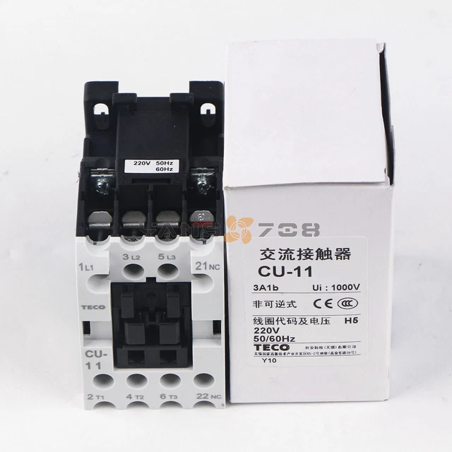 ONE NUOVO TECO CU-11 Contattore a corrente 3A1b 220VAC