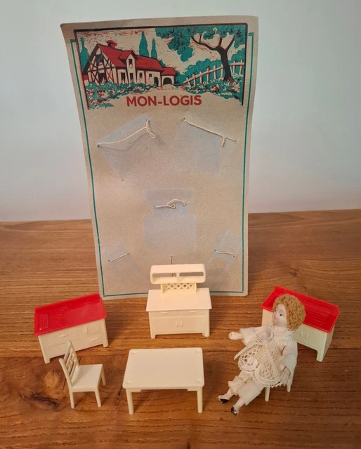 Vintage Ancien Lot Dînette Pour Poupée - Années 50