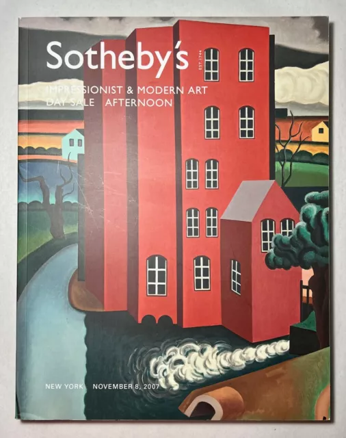 Sotheby’s Auction Catalog 2007 Impressionist Modern Art Leger Klee Chagall Miro