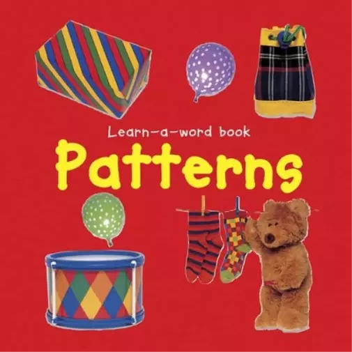 Tuxworth Nicola Learn-a-word Book: Patterns (Libro de cartón) 2