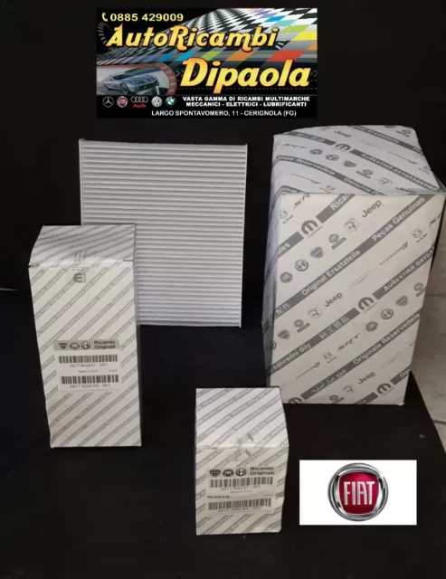 Kit Tagliando 4 Filtri Originali Alfa Romeo Giulietta 2.0 Jtdm