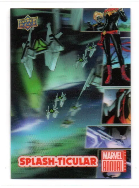 Marvel Annual 2020-21 (UD 2022) SPLASH-TICULAR Insert Card S6 EMPYRE #1 SSP