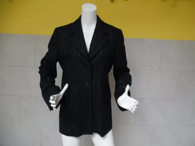 PIERRE CARDIN jolie veste/tailleur 100% laine vierge