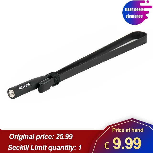 Retevis HA02 SMA-F Antenna Pieghevole Dual Band Ad Prestazioni Banda UV Mano