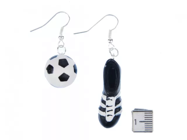 Fußball Fußballschuh Ohrringe Miniblings Hänger WM Schuhe Turnschuhe Kicker EM 2
