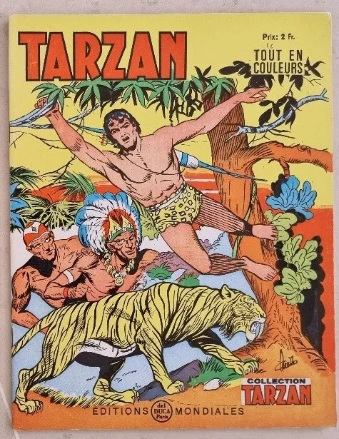 TARZAN N°43 - Editions mondiales en 1970