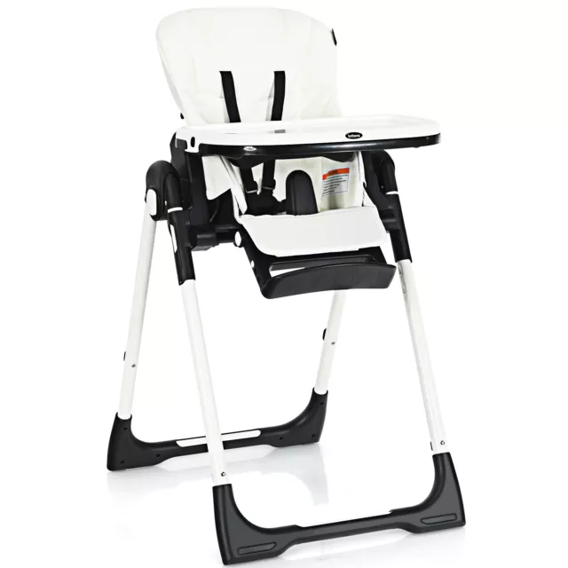 4 in 1 Foldable Baby High Chair Adjustable Infant Feeding Highchair Booster Seat 3