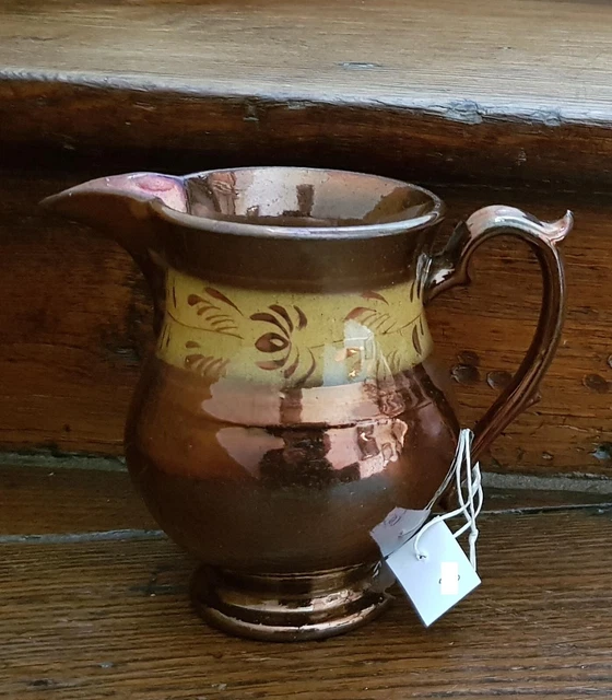 PICHET, POT A LAIT  ANCIEN FAÏENCE DE JERSEY XIXe   ANGLAISE
