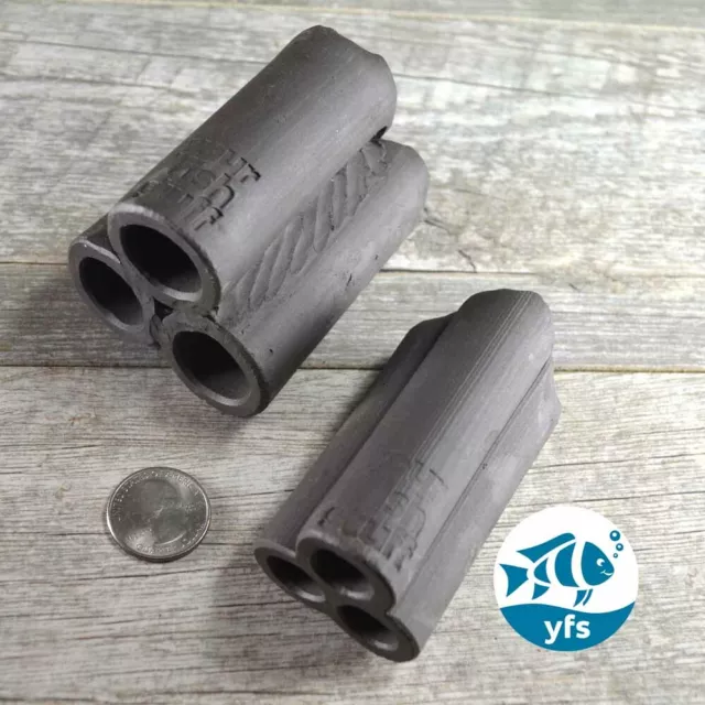 Shrimp Caves - Natural Ceramic for Shrimp, Small Fish or Fry  *SELECT SIZE*