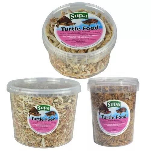 Supa Tortue & Animal Nourriture Supérieur Mélange 100% Naturel Sain Repas Tube