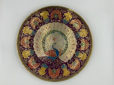 Vintage Brass Decorative Wall Plate