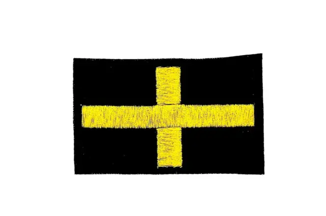 Flag patch patches embroidered iron / sew badge backpack cloth saint david