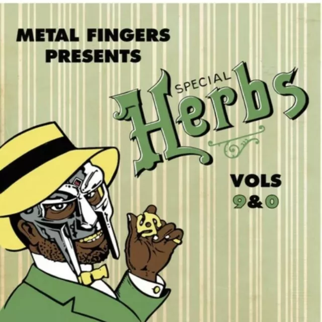MF DOOM Metal Fingers Presents Special Herbs Vol 9 & 0, 13 Track Instrumental