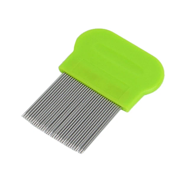 Hair Lice Comb Brushes Terminator Fine Egg Dust Nit Free Removal Stainless Steel