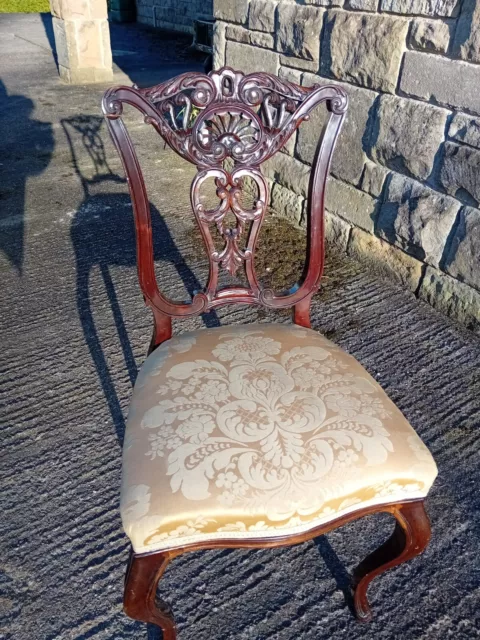 antique chippendale Style chair