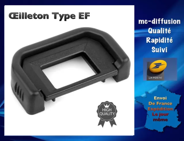 OEILLETON DE VISÉE type EF pour Canon EOS 2000D, 4000D, 750d,700d,650d,600d,550d