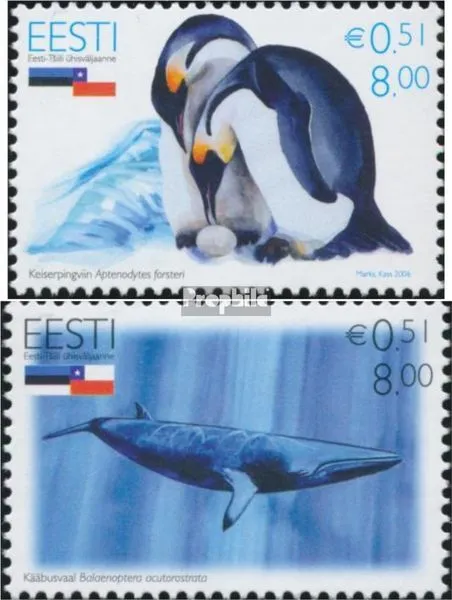 Briefmarken Estland 2006 Mi 568-569 postfrisch Vögel