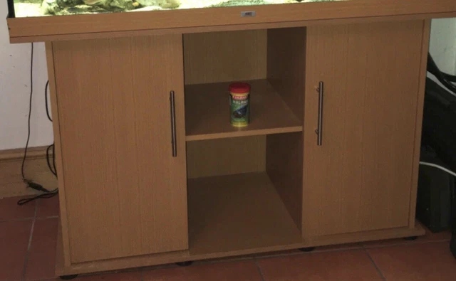 Aquarium Fish Tank cabinet. Juwel Rio 240 4ft Beech stand.