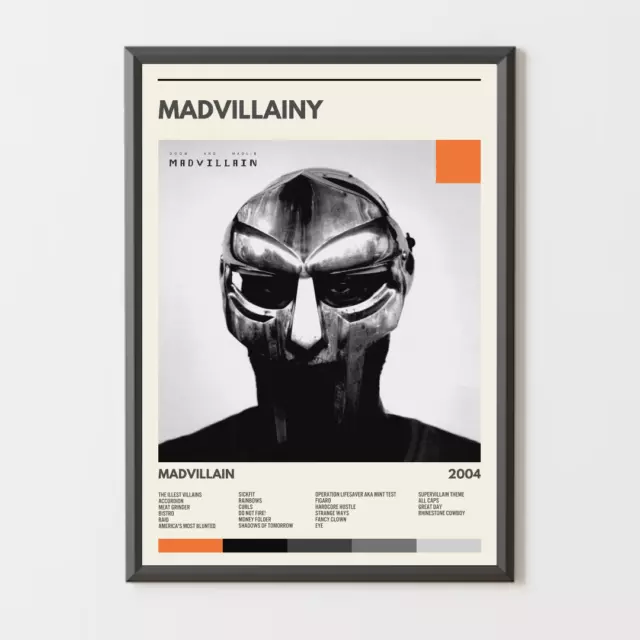 MF Doom & Madlib Album Poster