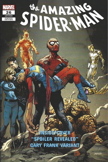 Amazing Spider-Man 26 (2023, Marvel) Main And Variants - Death Of Ms. Marvel  Nm 2