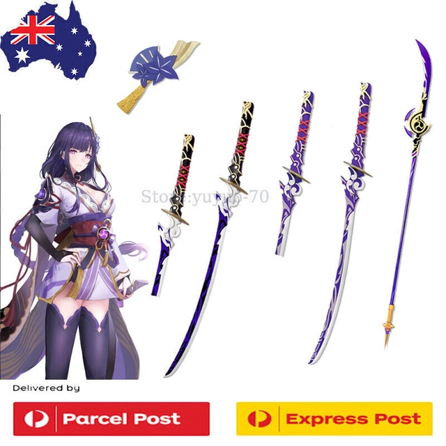 Genshin Impact Beelzebul Cosplay Prop Musou no Hitotachi&Engulfing Lightning