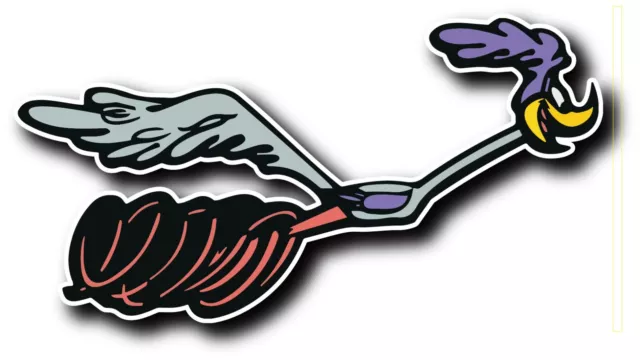 Plymouth RoadRunner Vinyl Decal RIGHT MADE IN USA WINDOW CAR LAPTOP WALL