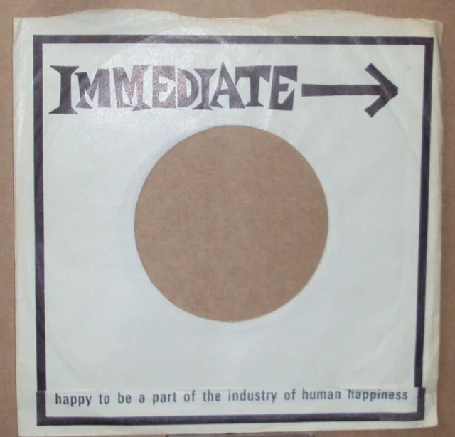 "immediate",Company Sleeve","Original","45rpm","7inch","Record",Vintage,} )));0