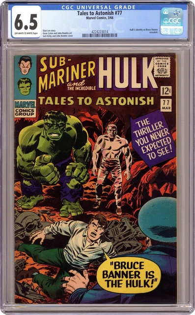 Tales to Astonish #77 CGC 6.5 1966 4224223014