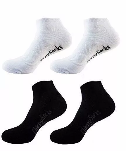 Women's White and Multicolor Ankle Socks Size 4-10, 10-Pack