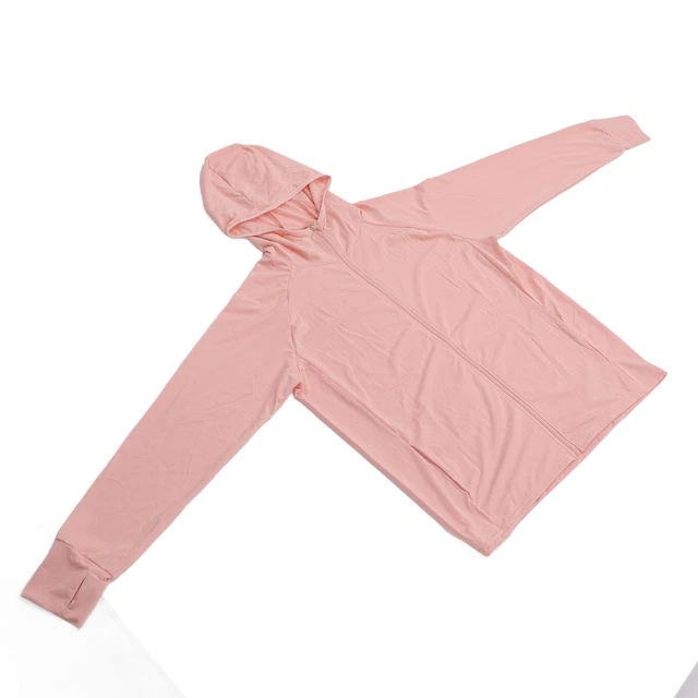 UV Protection Jacket Hood With Finger Holes Sun Protection Jacket Cooling